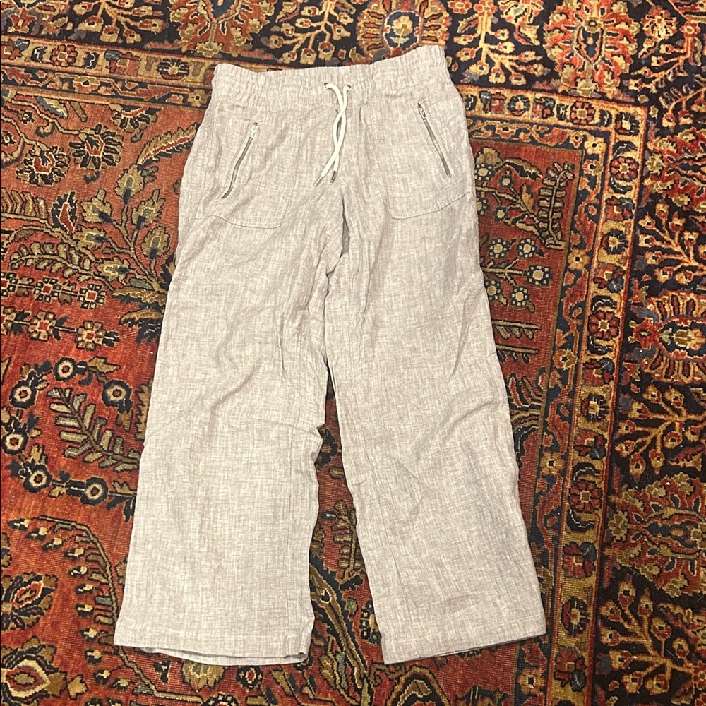 Athlete women’s Cabo Linen wide leg pant 4